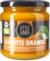 Little Lunch Bio-Suppe Karotte Orange 350 ml Glas